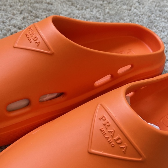 NWat Authentic PRADA Solid Mules (Unisex) - Picture 2 of 12